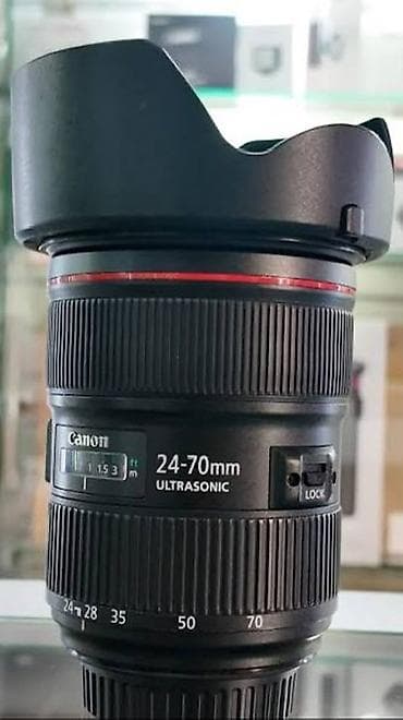 Canon EF 24-70mm ULTRASONIC zoоm obyektiv - Fokus məsafəsi: 24–70 mm — 1