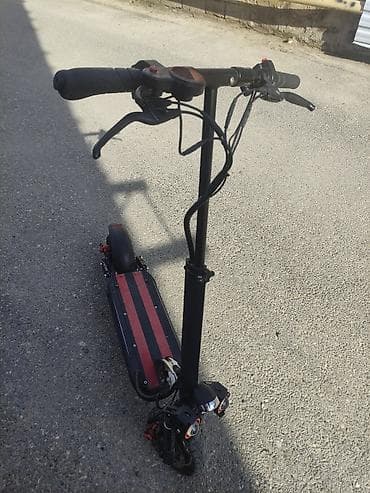 Elektrikli skuter – güclü, işıqlanmalı, amortizasiyalı şəhər/off-road — 2