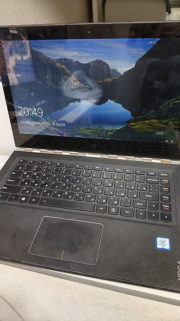 Lenovo Yoga noutbuku – çevrilə bilən 2‑in‑1 ultrabuk. Noutbuk özü
