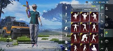 PUBG Mobile oyun hesabı – zəngin kolleksiya - Valyuta və səviyyələr — 4