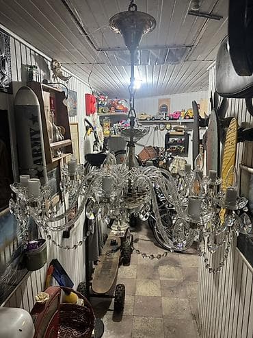 Освещение: Люстра, 10 и более ламп, Хрусталь — 2