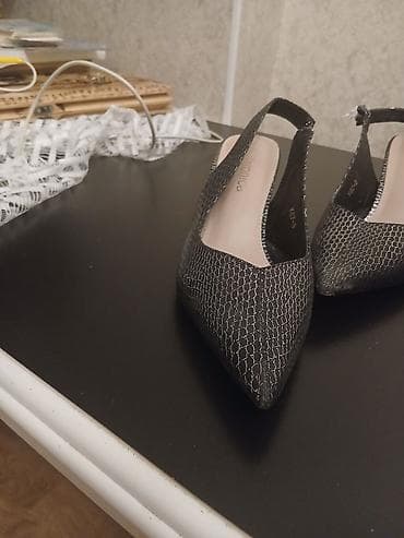 Qadın ayaqqabısı – slingback stilettolar - Model: Klassik sivri — 2