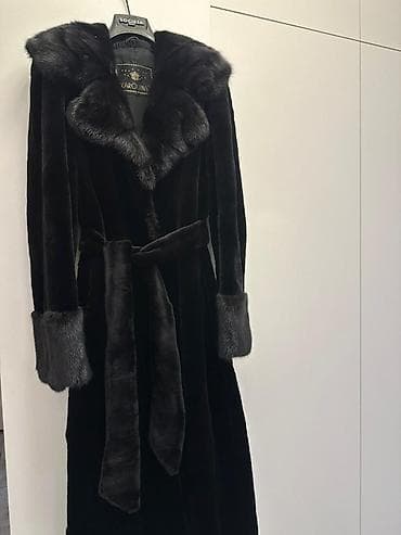 Qadın geyimləri: Kürk, M, L, XL, rəng - Qara — 2