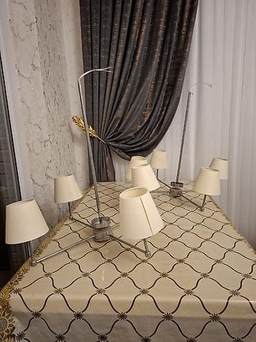 Çilçıraqlar: Çılçıraq, 8 lampa, Metal — 1