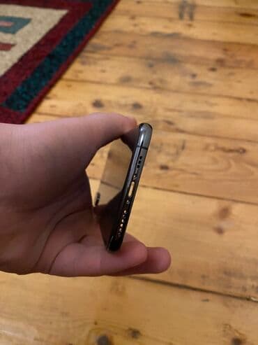 iphone x arxa şüşə qiyməti: IPhone X, Qara, Face ID — 6