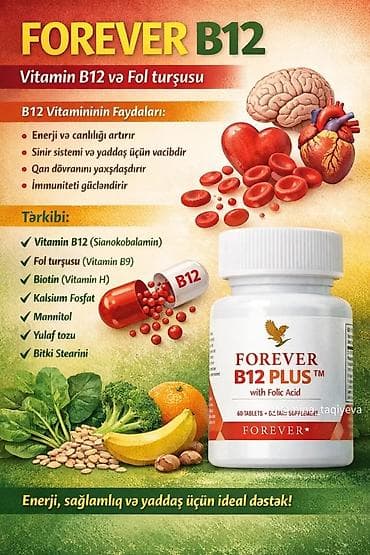 Vitaminlər və BAƏ: FOREVER qida əlavələri paketi 1) Forever Lycium Plus – 100 tablet - — 2