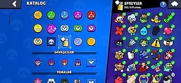 brawl stars 2: Məhsul: Brawl Stars oyun hesabı – yüksək səviyyəli döyüşçülər və nadir — 8