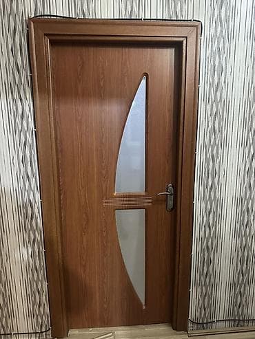 Ağac teksturalı daxili qapı - Material: MDF/laminat üzlüklü taxta