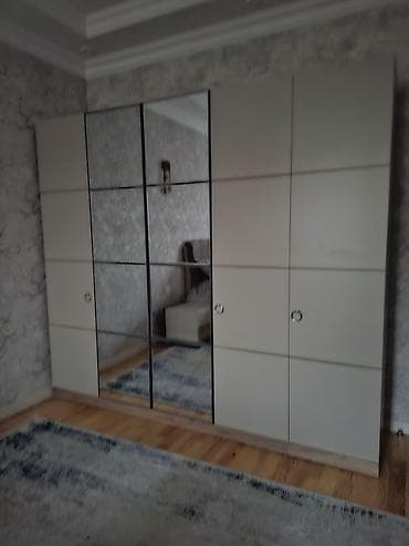 dola: Yataq otağı mebel dəsti - Geniş dolab: Ön hissəsi iki ədəd tam boy — 2