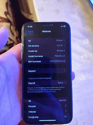 a 10 s: IPhone X, 64 GB, Gümüşü — 5