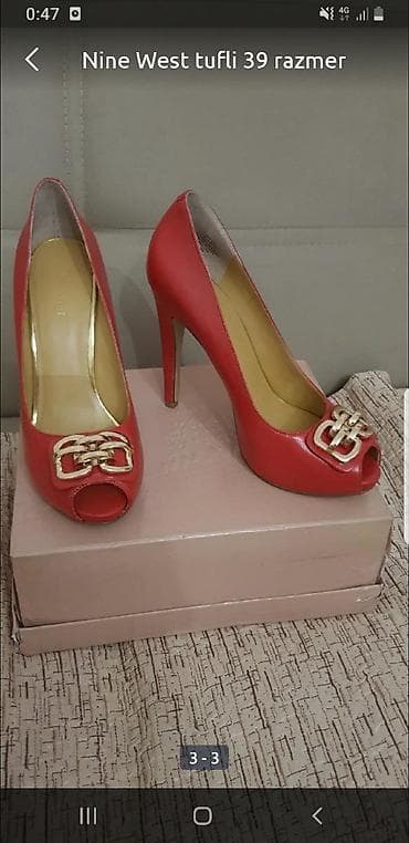 Tuflilər, Ölçü: 39, rəng - Narıncı, Yeni