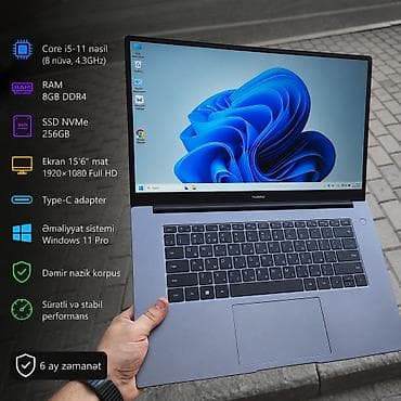 honor magicbook: Salam əziz dostlar 🖐🏻 Şəkillərdə görünən, gözəl müasir noutbuku sizə — 1
