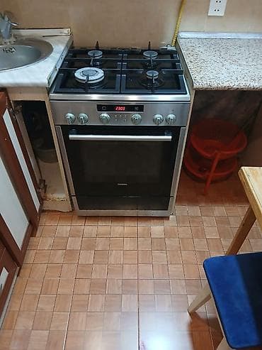 Qarışıq sobası Ayrıca dayanan, 4 gözlü, İşlənmiş