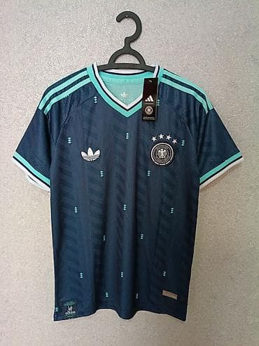 Futbolkalar: Futbolka, Adidas, S, rəng - Göy — 1