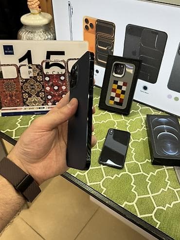 iphone 12: IPhone 12 Pro Max, 256 GB, Pacific Blue — 6