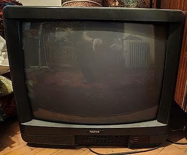 ses ucaldıcı: NOVA markalı köhnə tip kineskop (CRT) televizor. Xüsusiyyətlər: - — 1