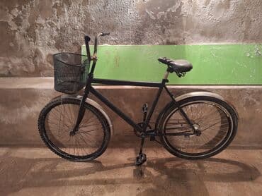 Şəhər velosipedi 26", sürətlərin sayı: 1