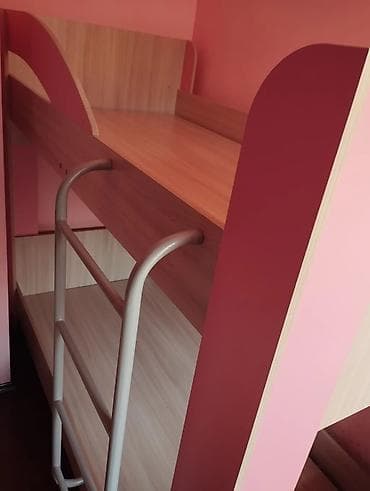 dsp laminat: Oğlan və qız üçün, Çarpayı, Matrassız, Siyirməsiz, Laminat — 1