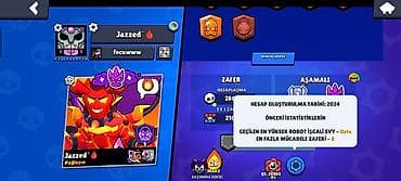 ps icarə: Brawl Stars hesabı – yüksək səviyyəli və prestijli - Kupa sayı: 51 — 2