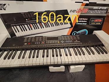 MK-2108 elektron pianino (61 düymə, işıqlanan klaviatura) - 61 ədəd