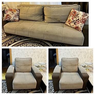 İşlənmiş, Divan, 2 kreslo