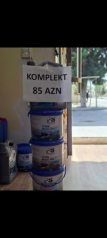 fevvare: Hovuz tikintisi təmiri, hovuz üçün dərmanlar — 1