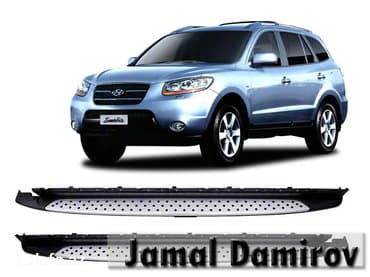 santafe ayaqaltı: Hyundai santafe 2008 üçün yan ayaqaltılar. Боковые подножки для — 1