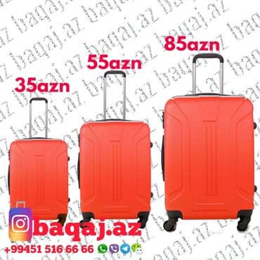 yol cantası: Cemodan. Magazadir.Çeşid çoxdur.Secdiyiniz modeli magazadan ve ya — 1