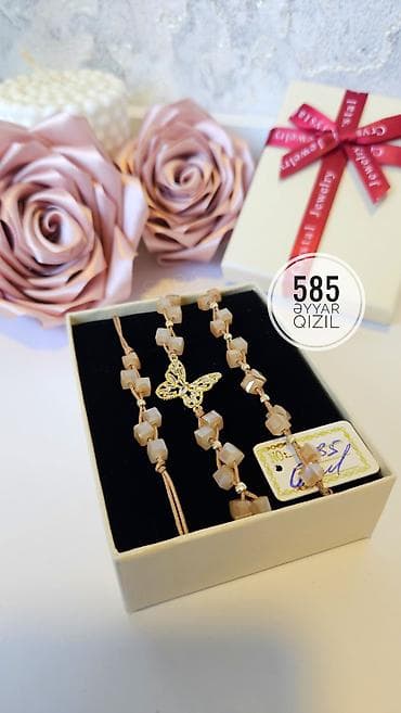 qızıl sırğa: Salam dəyərli müştərilərimiz hər növ qızıl pandorlarin yığılması — 3