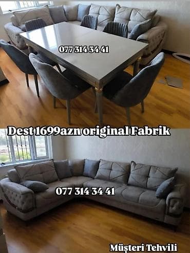Dest mebel dəsti – “original Fabrik” Qiymət: 1699 AZN Tərkib: - Rahat
