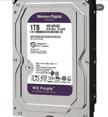 dvd disklər: Sərt disk (HDD) Western Digital (WD), 4 TB, 5400 RPM, 3.5", Yeni — 4