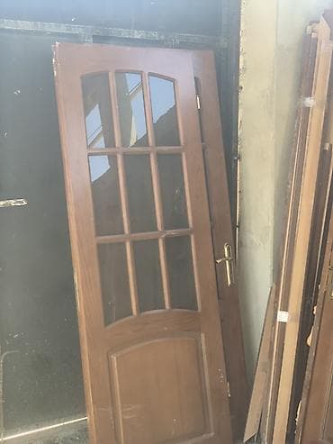 taxta qapı alıram: Mebel qapıları dəsti - Material: taxta/ MDF əsaslı, qəhvəyi ağac — 2