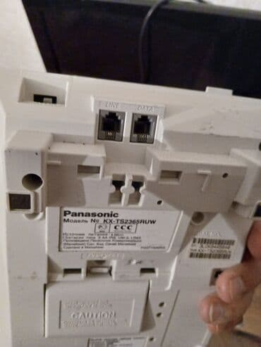 050 210 nomreler: Stasionar telefon Panasonic, Simli, İşlənmiş, Ünvandan götürmə, Pulsuz çatdırılma — 2