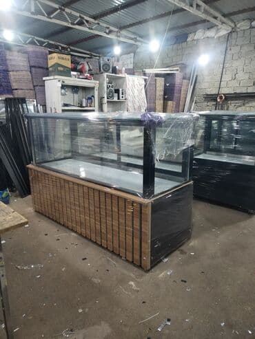 Soyuducu vitrinləri: Məhsul: Şüşəli soyuducu vitrin stendləri Təyinat: - Kafe, restoran — 2