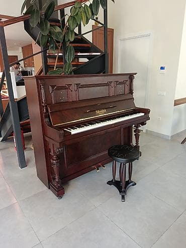Музыкальные инструменты: Upright pianino – Rönisch Leipzig - Korpus: tünd qəhvəyi/qırmızı — 2