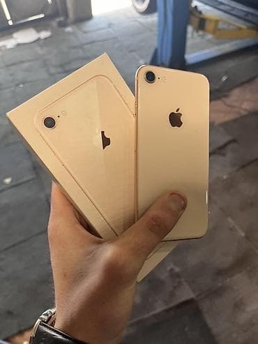 i̇phone 12: IPhone 8, 64 GB, Qızılı, Simsiz şarj — 4