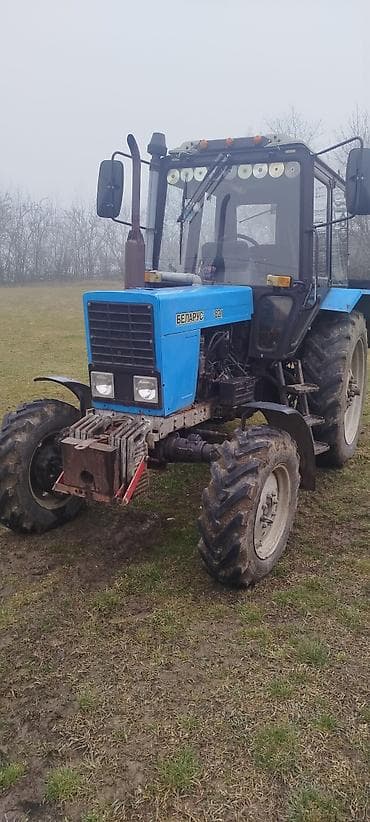 Оборудование для производства: Belarus 82.1 təkərli traktor - Marka/model: BELARUS 82.1 - Rəng: mavi — 1