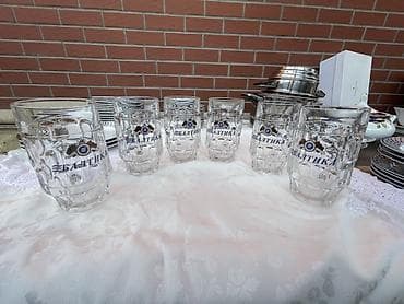 bal: Fincanlar, Şüşə, 6 ədədli dəst, 500 ml — 2