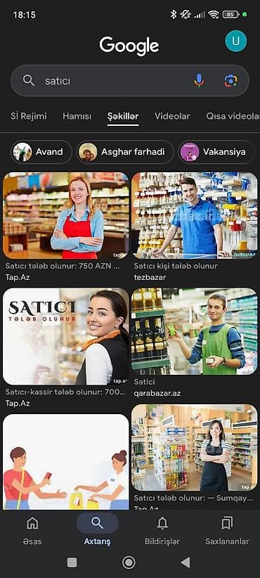 Satış məsləhətçisi tələb olunur