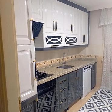 Sifarişlə mətbəx dəsti, Özü çəkən petlələr, MDF, Kredit yoxdur, Pulsuz çatdırılma