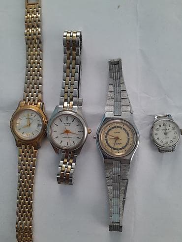 Aksesuarlar: Saatlar bəziləri işləmir.Ehtiyat hissə kimi satılır. Qiymətlər — 4