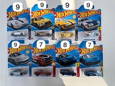 Velosiped aksesuarları: Hot wheels modelleri satılır. Qiymetler üzerinde qeyd olunub. Endirim — 1