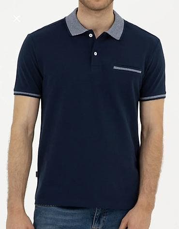 Polo köynək, Pierre Cardin, M, rəng - Göy — 1