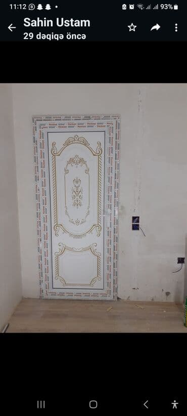 ucuz plastik qapi pencere: Yeni Plastik qapı 80x200 sm Zamok və çərçivə ilə, Zəmanətli, Pulsuz quraşdırma, Pulsuz çatdırılma — 3