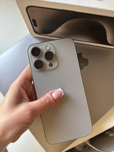 IPhone 15 Pro Max, 256 GB, Natural Titanium, Face ID