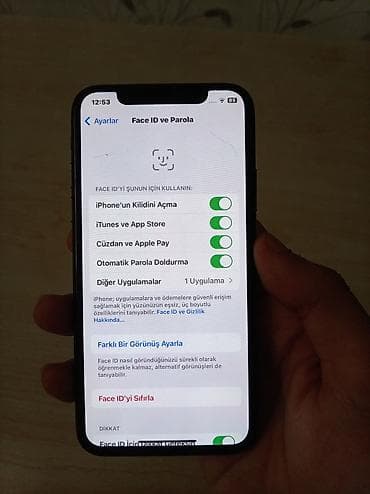 ayfon 11 yeni: IPhone X, Space Gray, Face ID — 7