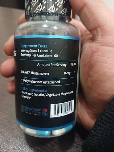 Bədənə qulluq: Mk-677 idman qida əlavəsi qiyməti 55 manat,2dene alana biri 50 manat — 3