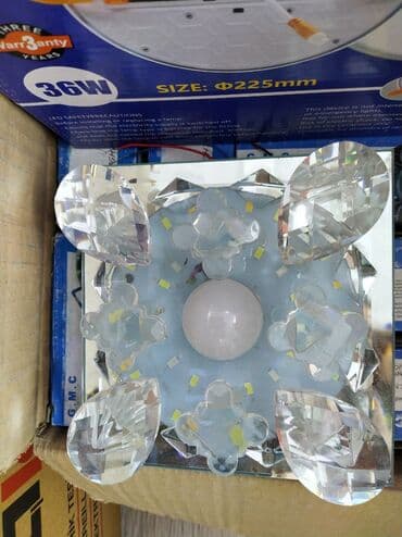 lüsdur: Çılçıraq, 1 lampa, Xrustal — 1