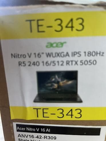 hyperx cloud alpha s: Acer Nitro, 16 ", AMD Ryzen 5, 512 GB — 4