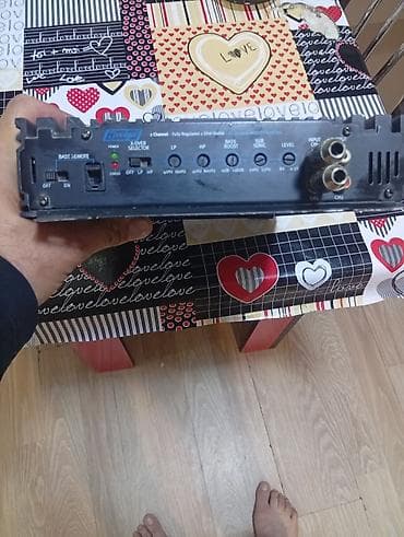 Ivolga BG-1002 avtomobil gücləndiricisi - 2 kanal, körpülənə bilən